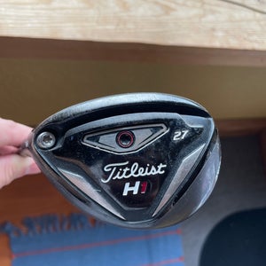 Men's 2016 Titleist 816 H1 Left Hand Hybrid Regular Flex Loft 27 Graphite Shaft (Used)