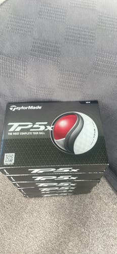 TaylorMade TP5X Balls 72 Pack (6 Dozen) (New)