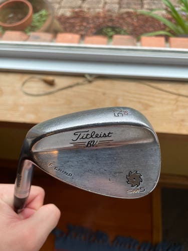 Men's Titleist BV SM5 Left Hand Wedge 52 Degree (Used)