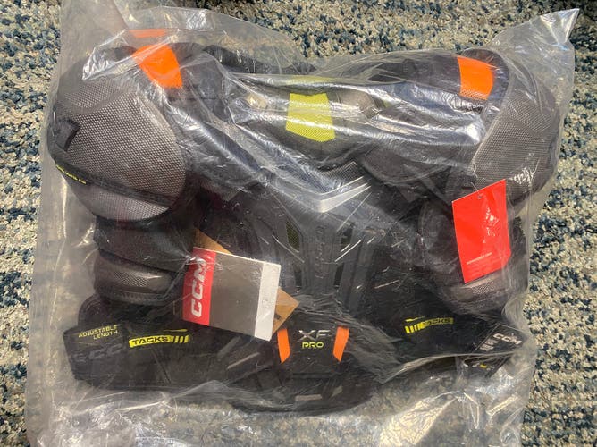Large Senior CCM Tacks XF Pro Shoulder Pads Pro Stock (New)