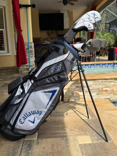 Callaway Junior XT Right Handed Clubs (Full Set) Junior 10 Pieces (Used)