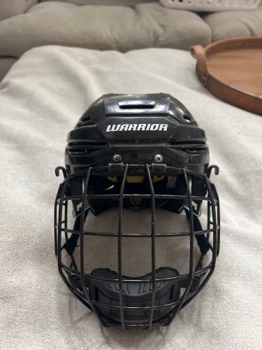 Small Warrior Alpha One Pro Helmet with a CCM FT580 all black cage (Used)