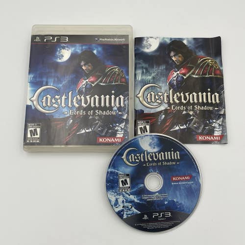 Castlevania: Lords of Shadow (Sony PlayStation 3, 2010) PS3 Complete CIB