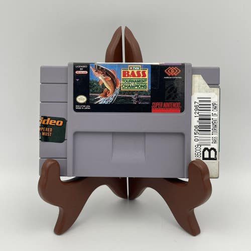 TNN Bass Tournament of Champions (Super Nintendo, SNES) Authentic Cartridge