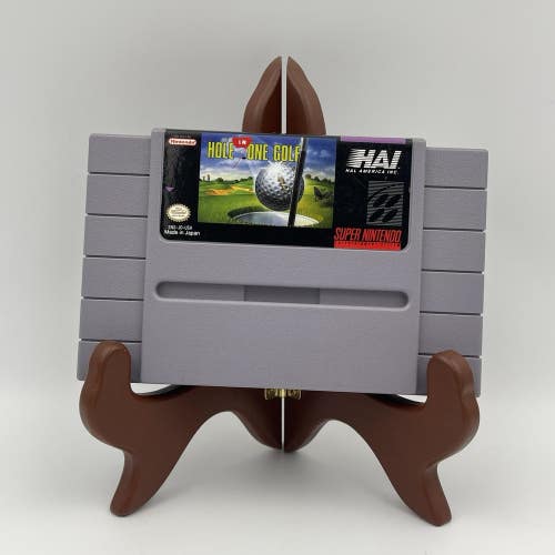Hal's Hole in One Golf (Super Nintendo Entertainment System SNES 1991) Cartridge