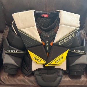 Small 2022 CCM Axis 2 Goalie Chest Protector (Used)