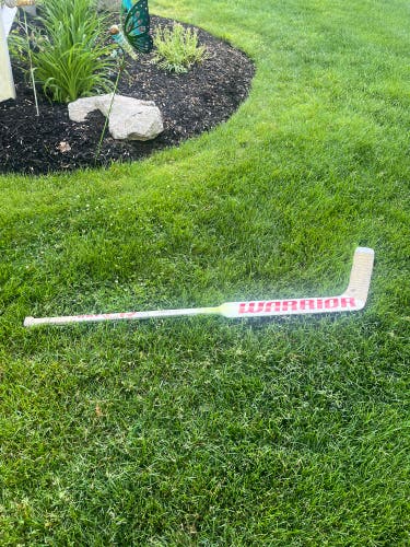 Intermediate Warrior Ritual CR2 Regular Goalie Stick 23.5" Paddle (Used)