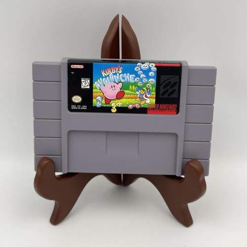 Kirby's Avalanche (Super Nintendo SNES, 1995) Authentic Cartridge
