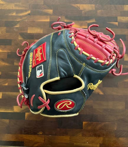Rawlings Heart of the Hide RH Catcher's Baseball Glove 32.5" (Used)