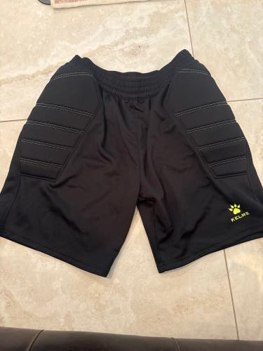 Kelme Men's Large Goalie Bottoms padded sides (shorts)