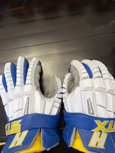 STX Surgeon RZR2 Lacrosse Gloves (New) Hofstra