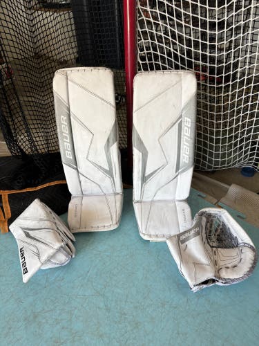 Bauer SV-Pro Regular Goalie Full Set INTERMEDIATE.  Medium 32”