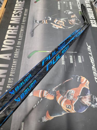 2 PACK | P86 | 82 Flex NEW! Senior Bauer Pulse Left Hand Hockey Stick Pro Stock (New)