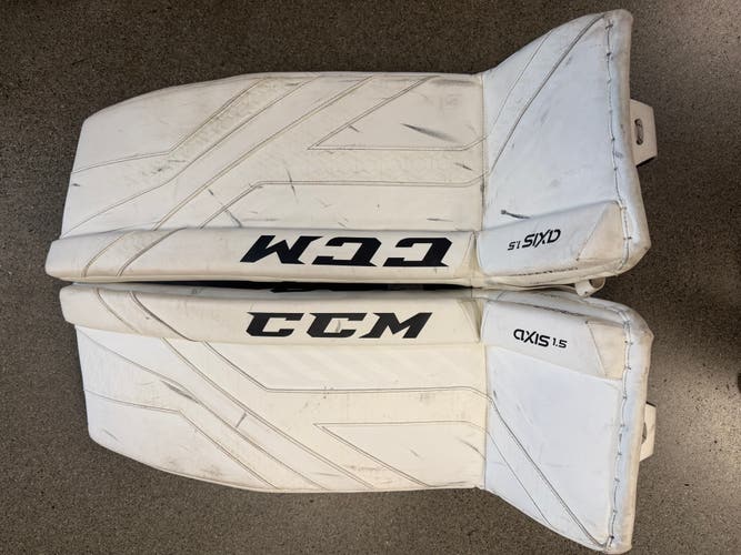 30" CCM Axis 1.5 Goalie Leg Pads (Used)