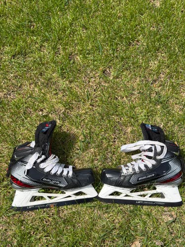 Bauer Vapor 2X Pro Hockey Goalie Skates Regular Width Pro Stock 5 (Used)