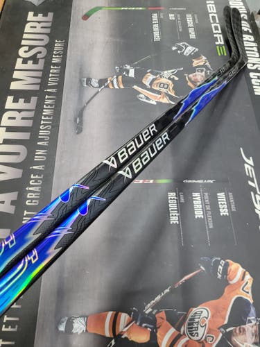 2 PACK | P92 | 77 Flex NEW! Senior Bauer Vapor Flylite Left Hand Hockey Stick Pro Stock (New)