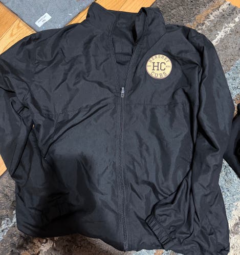 "HC" logo black  jacket