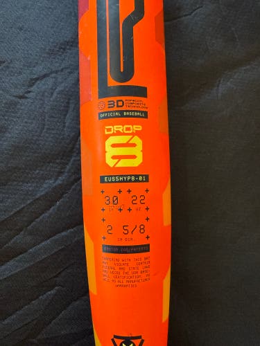 2025 Easton Hype Fire Composite USABat Certified Bat (-8) 22 oz 30" (Used)