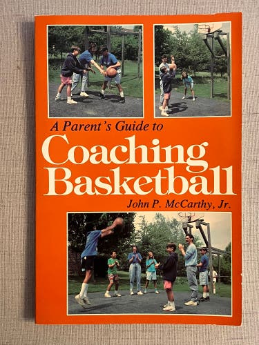 Coaching Basketball Book by John McCarthy Jr