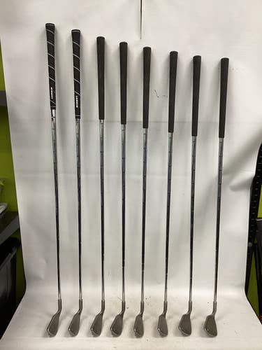 Used Ping EYE 2 BLACK DOT Mens Iron Set RH 3I-PW 11851-S000046924