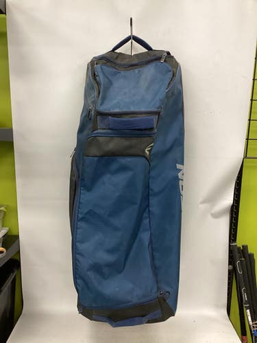 Used Easton CATCHERS BAG BB/SB Player Wheeled Bag Navy Blue 11851-S000046932