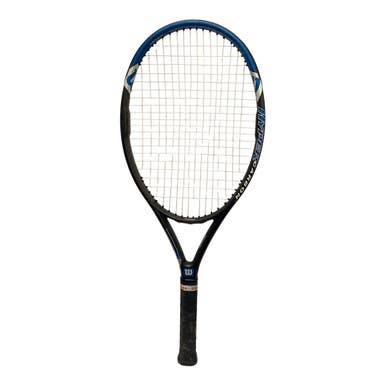 Used Wilson HYPER CARBON Adult Tennis Racquet Navy Blue 4 3/8" 11443-S000205417