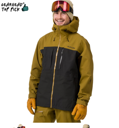 Mens Adult Large FlyLow Quantum Pro RyeJacket
