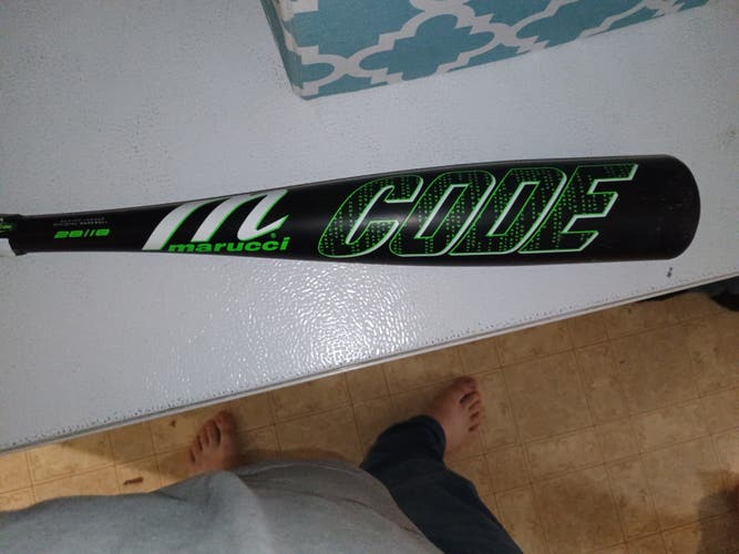 2026 Marucci Code Alloy USSSA Certified Bat (-10) 18 oz 28" (Used)