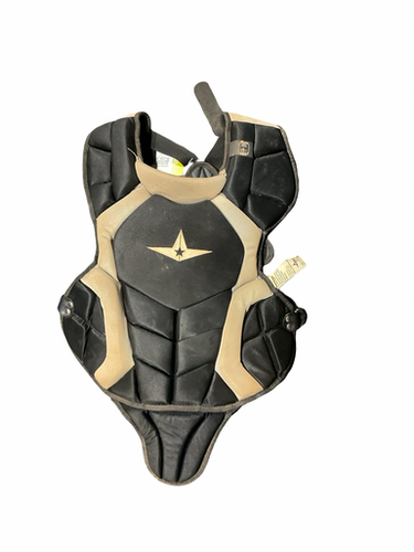 Used All Star ALL STAR CATCHER CHEST GUARD Catchers Chest Protector Black Youth 11834-S000051348