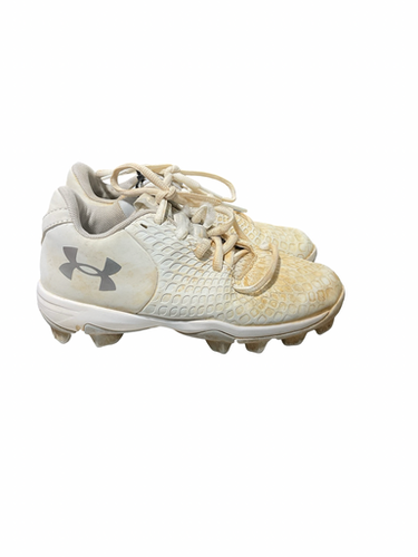 Used Under Armour CLEAT BB/SB Cleats White Youth 13.0 11834-S000051272