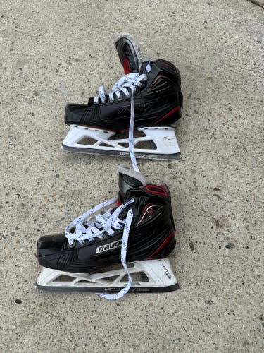 Bauer Vapor 1X Hockey Goalie Skates Regular Width 7.5 (Used)