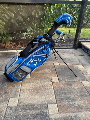 Callaway XJ 3 Junior Right Handed Clubs (Full Set) 7 Pieces (Used)