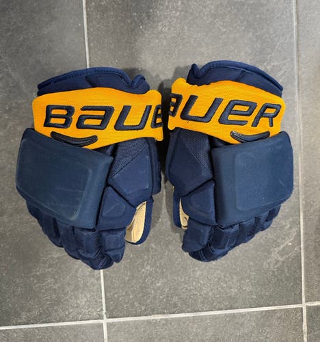 Bauer Vapor 1X Pro Gloves 13" Pro Stock Nashville Predators (Used)