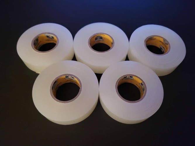 Howies Hockey Tape 5 Rolls of Clear Plastic Sock Tape New