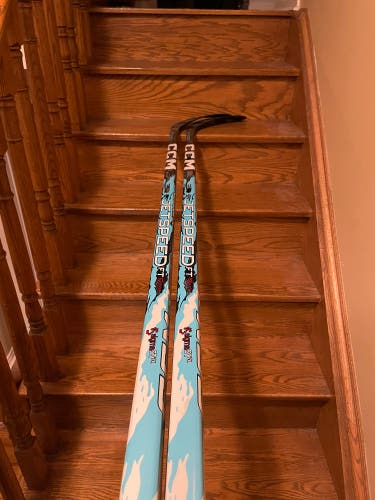 (2 Pack) Senior UNRELEASED CCM JetSpeed FT9 Pro Left Hand Hockey Stick P29 70 Flex Pro Stock (New)