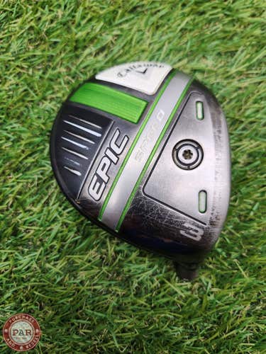 2021 CALLAWAY EPIC SPEED 3 WOOD 15* CLUBHEAD ONLY +HC GOOD