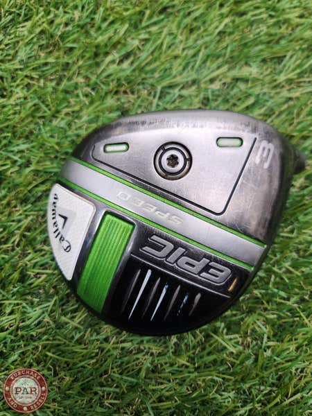 2021 CALLAWAY EPIC SPEED 3 WOOD 15* CLUBHEAD ONLY +HC GOOD