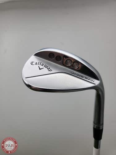 2023 CALLAWAY JAWS RAW FULL TOE WEDGE 58*/10J WEDGEFLEX DYNGOLD 34.5" VERYGOOD