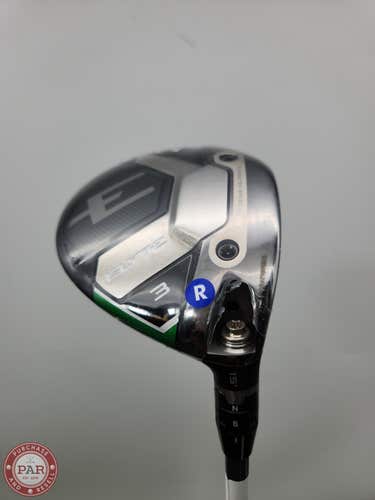 NEW 2025 CALLAWAY ELYTE 3 WOOD 15* REG PROJECTX DENALI CHARCOAL 60G BRANDNEW