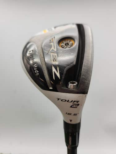 2014 TAYLORMADE RBZ STAGE 2 TOUR 2 HYBRID 16.5* STIFF ROCKETFUEL 80G GOOD