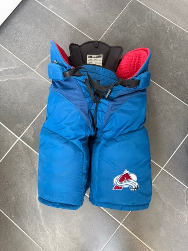Men's Senior Medium Colorado Avalanche CCM HP45 Hockey Pants Pro Stock (Used)
