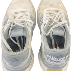 Adidas Junior Golf Shoes White/Grey Size 3