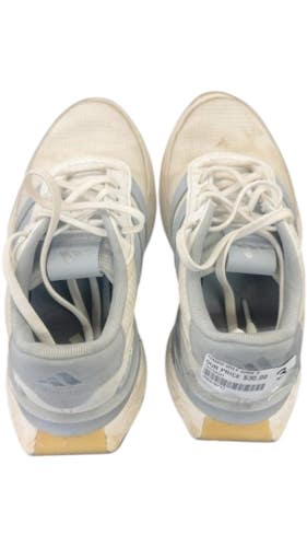 Adidas Junior Golf Shoes White/Grey Size 3