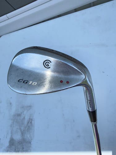 Men's Cleveland CG10 Right Handed Wedge Wedge Flex 56 Degree Steel Shaft (Used)