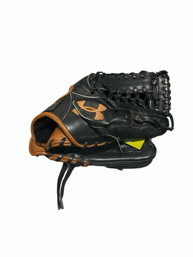 Used Under Armour GENUINE PRO GLOVE BB/SB Glove RH Throw Black 11 3/4" 11834-S000051068