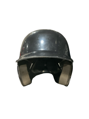 Used Easton BLK HELMET 7 1/8-7 3/4 Batting Helmet No Mask Black One Size 11834-S000051132