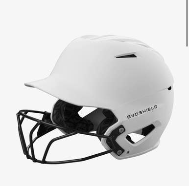 New XVT 2.0 WHITE M/L MATTE SOFTBALL HELMET 11834-ESHWB5725706ML