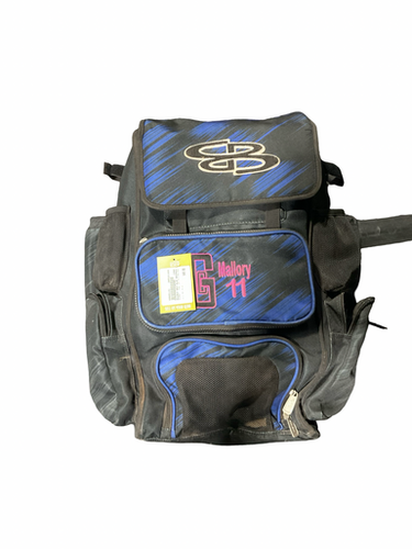 Used BoomBah NAVY BLUE BACKPACK BB/SB Player Backpack Navy Blue 11834-S000051151