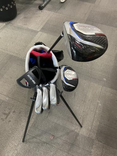 Used Top Flite 7 PIECE JUNIOR SET 9-12 YRS Jr Package Set RH Royal Blue 7 Piece 11614-S000236907