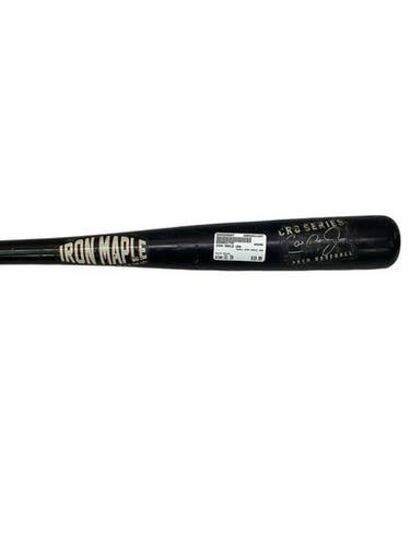 Used IRON MAPLE CR8 BB/SB Wood Bat Black 31" 11347-S000269597